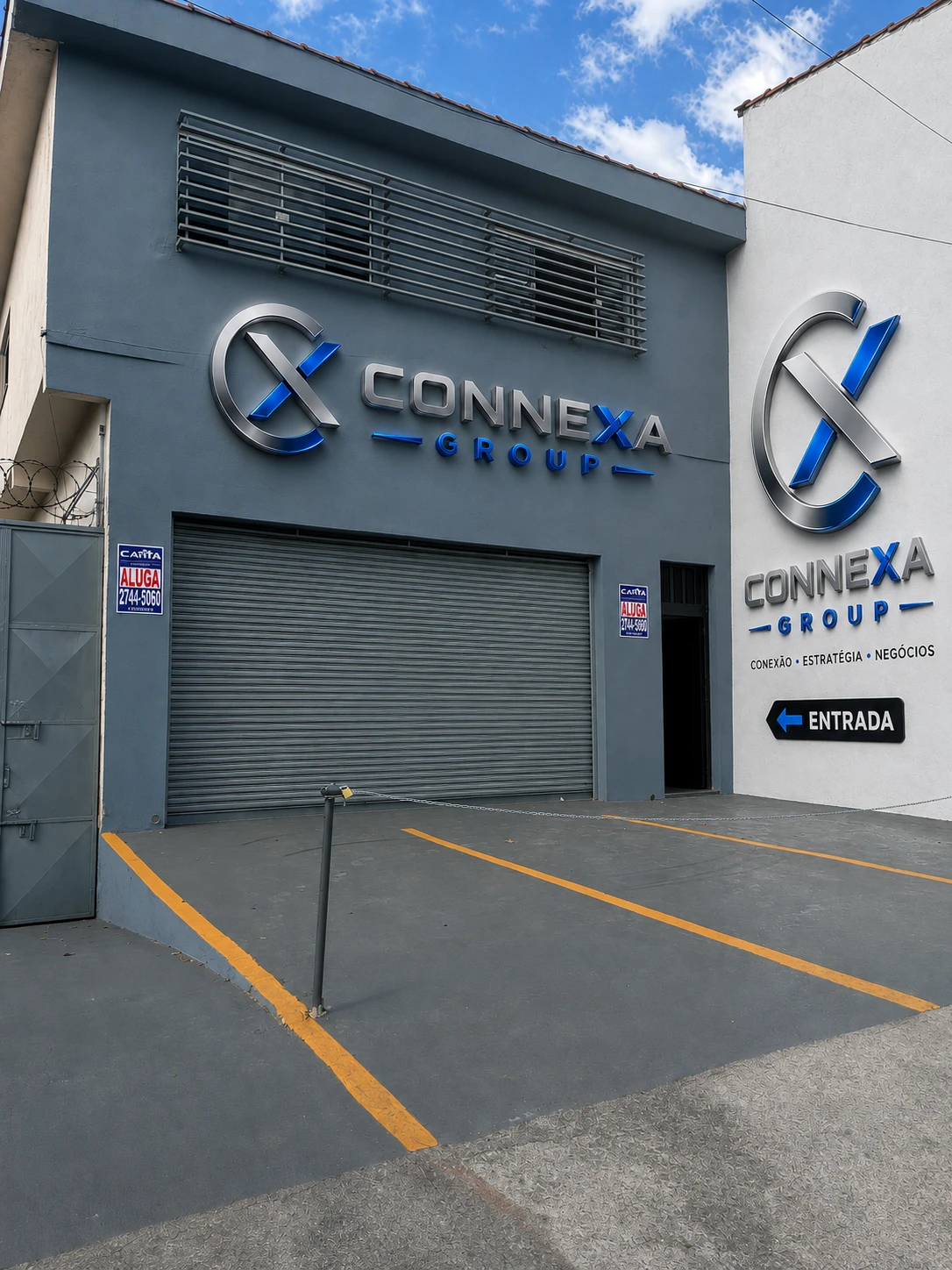 Fachada da unidade Connexa Group
